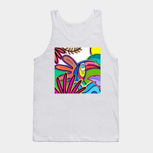 TROPICAL BIRDS Tank Top